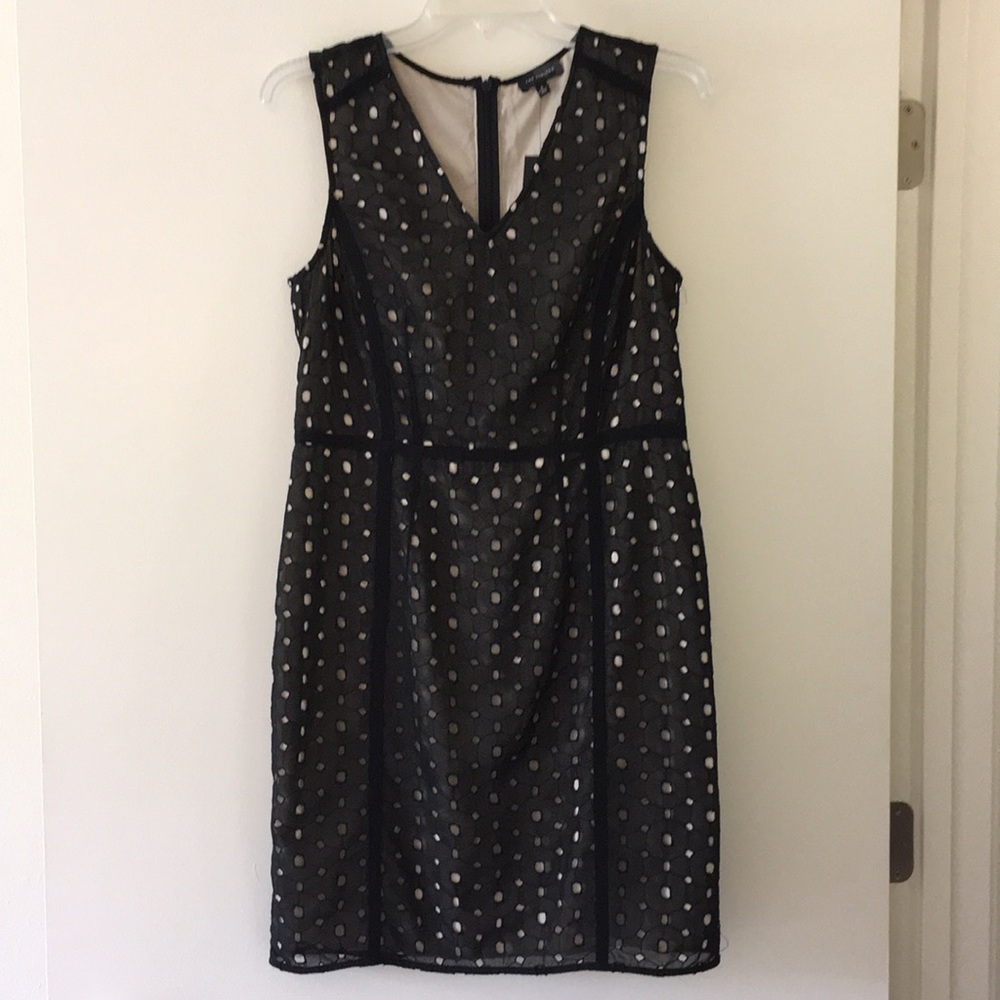 Brand new textured black dress : size 6